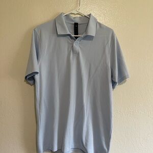Lululemon Light Blue Polo Shirt